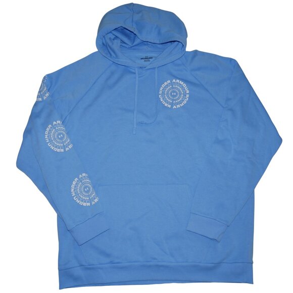 Under Armour Mens Size 4XLT Hoodie Carolina Baby Blue NWT - Picture 10 of 15